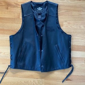 Harley Davidson Leather Vest